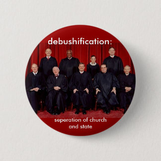 debushification: Trennung der Kirche und des Staat Button