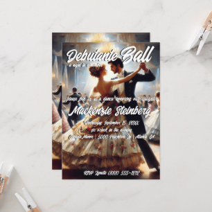 Debutante Ball Cotillion Ballroom tanzen Einladung