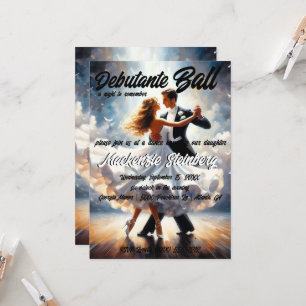 Debutante Ball Cotillion Ballroom tanzen Einladung