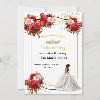 Debutante-Party Einladung