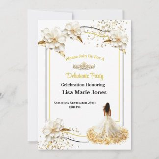 Debutante-Party Einladung