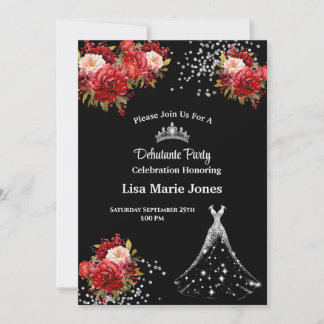 Debutante-Party Einladung