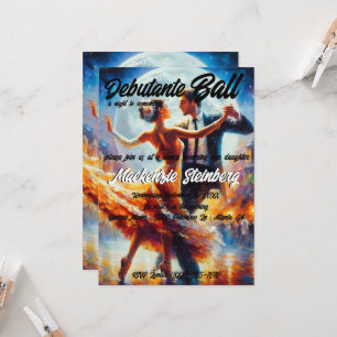 Debütantinnenball Cotillion Saaltanz Einladung