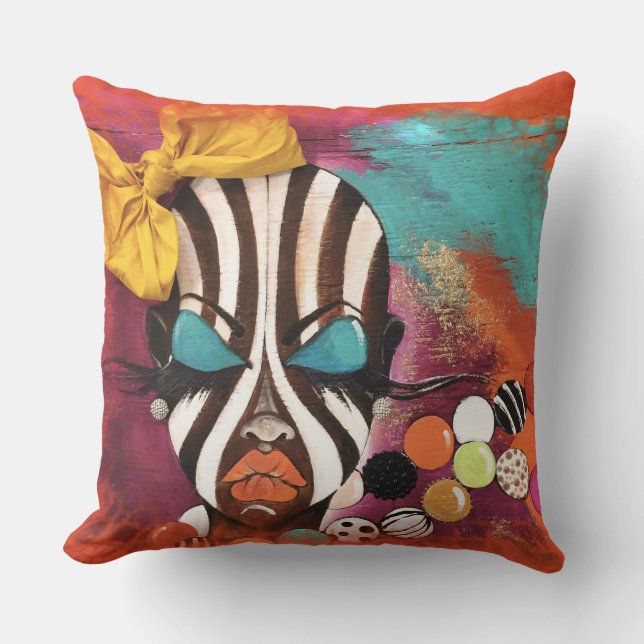 Debutantpilz Kissen (Vorderseite)