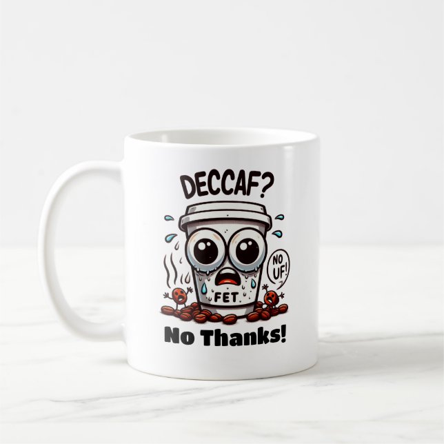 Decaf Dilemma Kaffeetasse (Links)