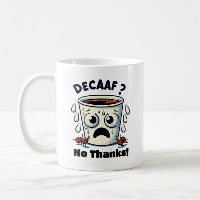 Decaf Dilemma Kaffeetasse (Links)