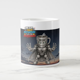 Decaf-Zerstörer – Der Energie-Dieb Jumbo-Tasse