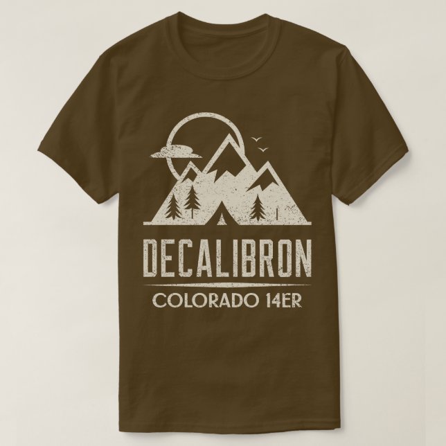 DECALIBRON 14ER COLORADO TShirt (Design vorne)