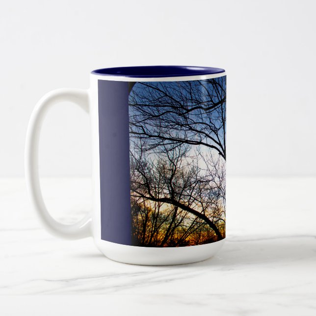 DECAllingham Himmel-Tasse Zweifarbige Tasse (Links)