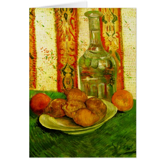 Decanter Lemons & Plate Van Gogh Fine Art (Vorne)