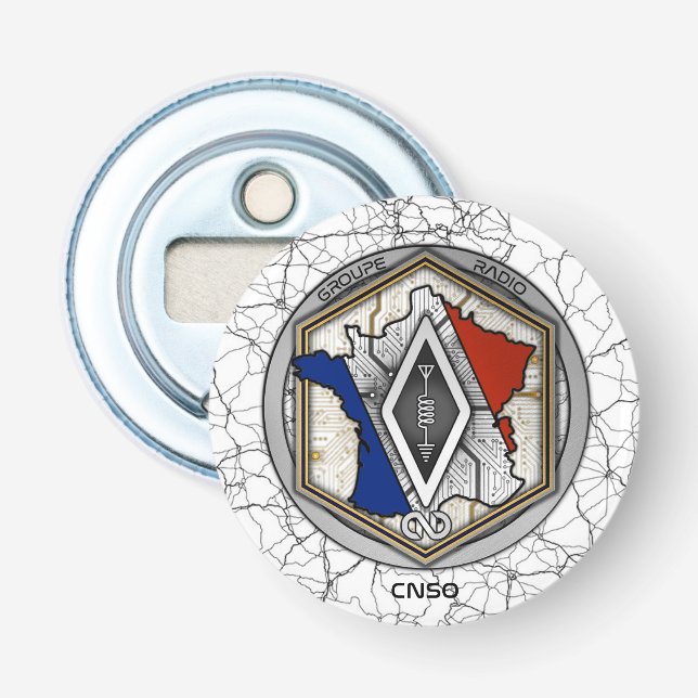 DECAPSULEUR RADIO 2025 FLASCHENÖFFNER (Vorderseite)