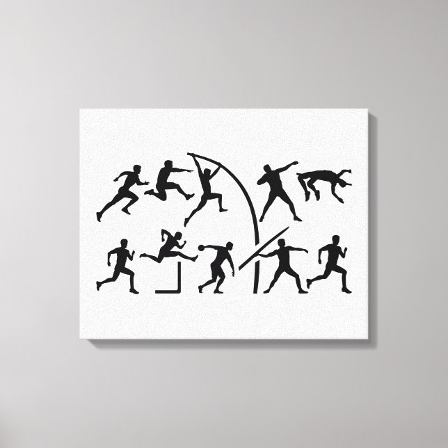 Decathlon Leinwanddruck (Vorderseite)