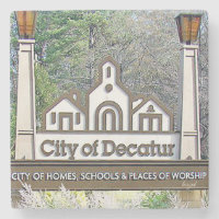 Decatur Georgia Untersetzer, Stadt Decatur