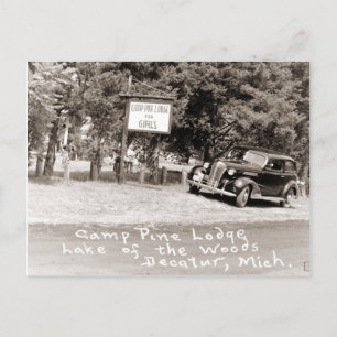 Decatur Michigan Postcard Postkarte