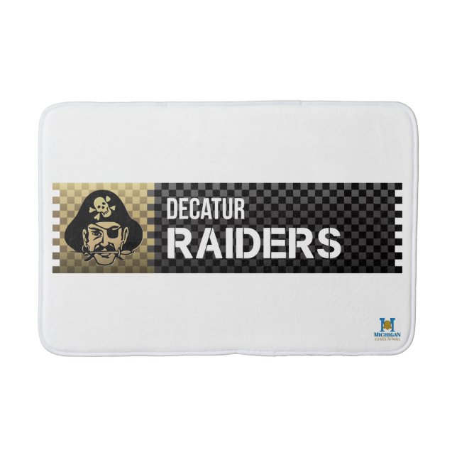 Decatur Raiders #2 Badematte (Vorderseite)