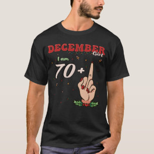 December Queen 70 Mittelfinger Frech 71er Vintage T-Shirt