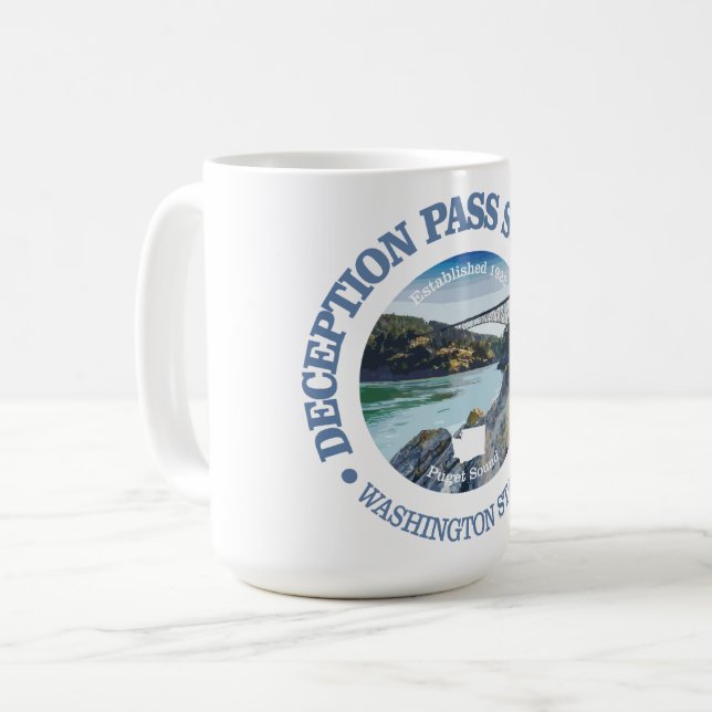 Deception Pass SP Kaffeetasse (Vorderseite Links)