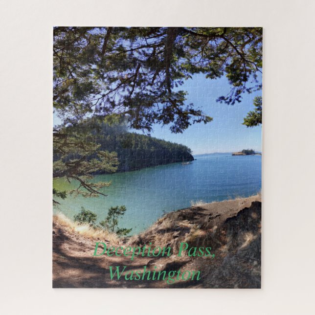 Deception Pass, Washington Jigsaw Puzzle (Vertikal)