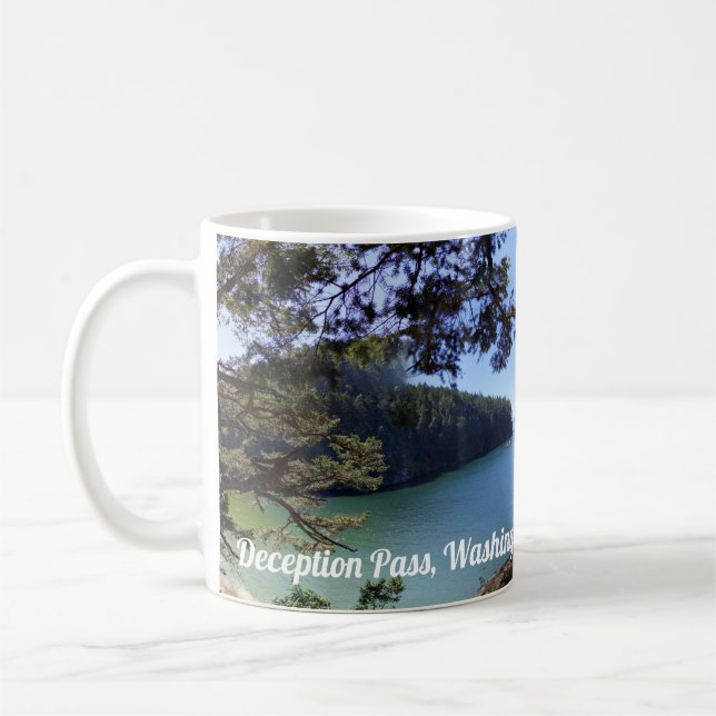 Deception Pass, Washington Kaffeetasse (Links)
