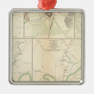 Decherd, Manchester, Tullahoma, Jaspis Silbernes Ornament
