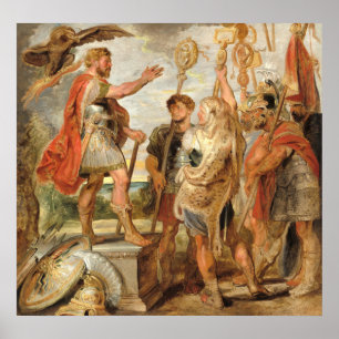Decius Mus Ansprache der Legionen, Rubens Fine Art Poster