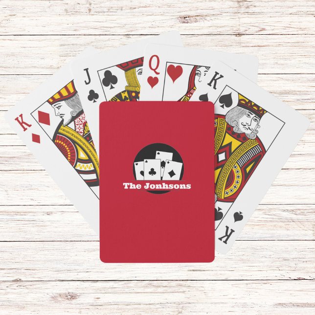 Deck der benutzerdefinierten roten Karte für Monog Spielkarten (Von Creator hochgeladen)