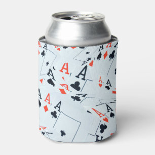 "Deck des Schicksals: Ebenen in einem Poker-Shuffl Dosenkühler