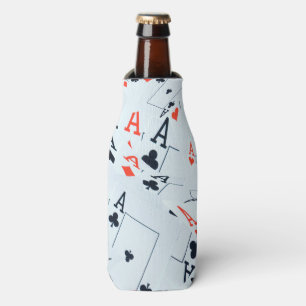 "Deck des Schicksals: Ebenen in einem Poker-Shuffl Flaschenkühler