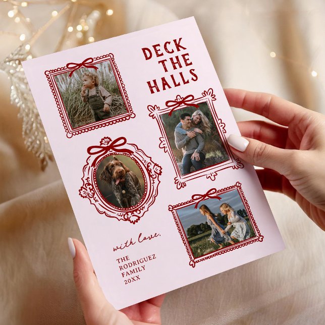 Deck Die Hallen 4 Foto Rahmen Weihnachten (Von Creator hochgeladen)