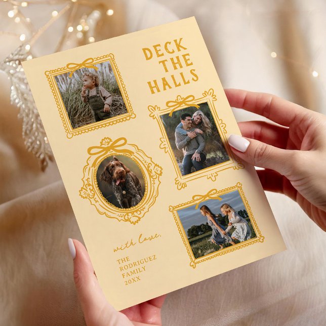 Deck Die Hallen 4 Foto Rahmen Weihnachten (Von Creator hochgeladen)