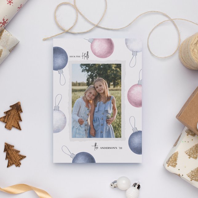 Deck die Hallen Bauble Foto Weihnachten (Von Creator hochgeladen)