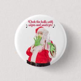 Deck die Hallen mit Wischern und Sanitäter Button