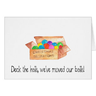 Deck die Hallen, wir haben unsere Bälle verschoben