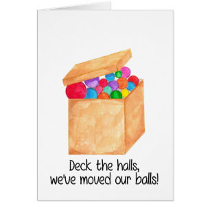 Deck die Hallen, wir haben unsere Bälle verschoben