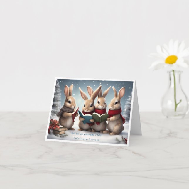 Deck die Weihnachtskarte der Hallen Karte (Kleines Gewächs)