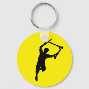 Deck Grabbing Champion Stunt Scooter Rider Schlüsselanhänger