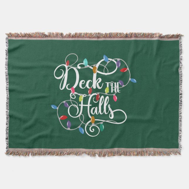 Deck Hallen Weihnachten Decke (Vorderseite)