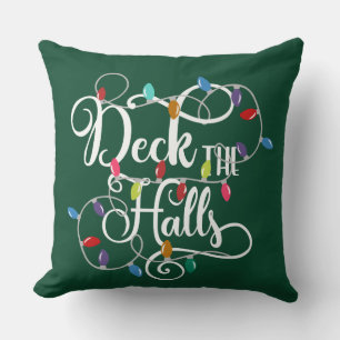 Deck Hallen Weihnachten Kissen