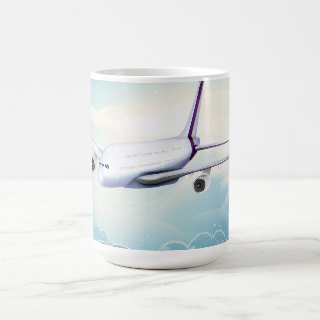 Deck Jet Airliner Tasse (Mittel)