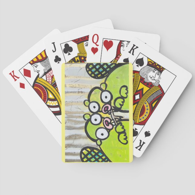 Deck of Beaver Cards Spielkarten (Rückseite)