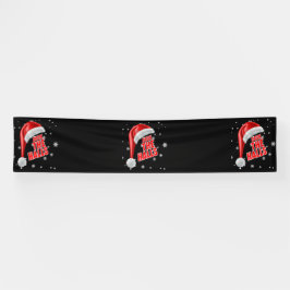 Deck The Halls Snow Collection 2.5x12 Vinyl Banner