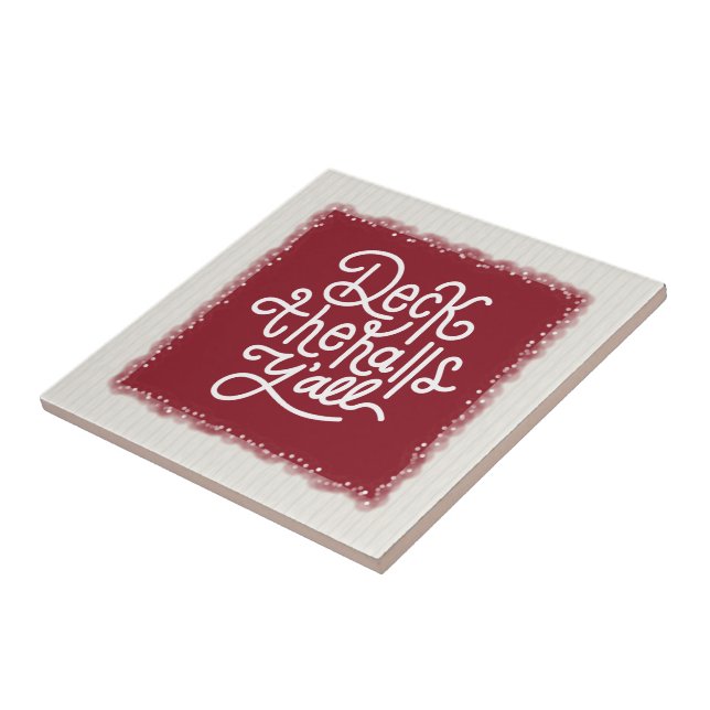 Deck the Halls Y'all Fliese (Seite)