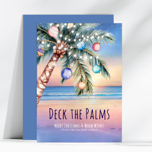 Deck the Palms Beach Weihnachten