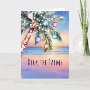 Deck the Palms Beach Weihnachten