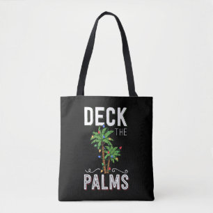 Deck The Palms Tropical Hawaii Christmas Palm