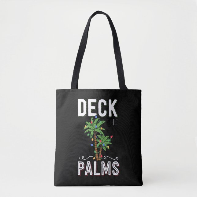 Deck The Palms Tropical Hawaii Christmas Palm (Vorderseite)
