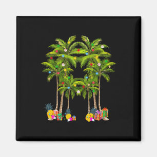 Deck The Palms Tropisches Hawaii Weihnachten Im Ju Magnet