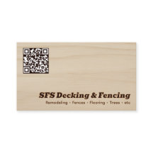 Deck- und Zaununternehmen QR Vcard