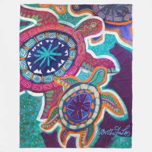 Decke der Schildkröte-60x80 mit eingeborener Kuns