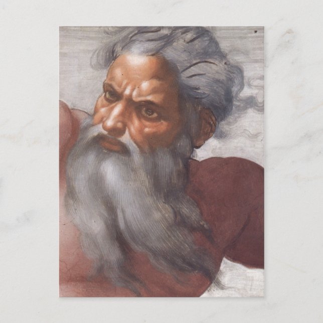 Decke der Sixtinischen Kapelle Postkarte (Vorderseite)